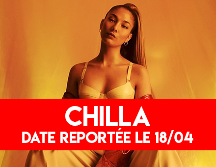 Concert de Chilla reporté au 18/04 !